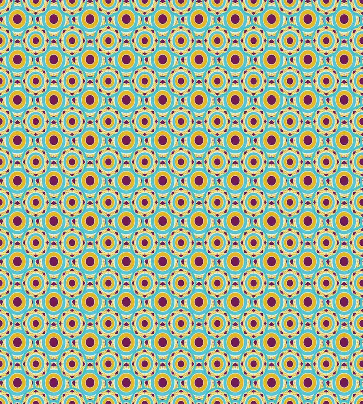 Geometric Modern Rounds — Pattern