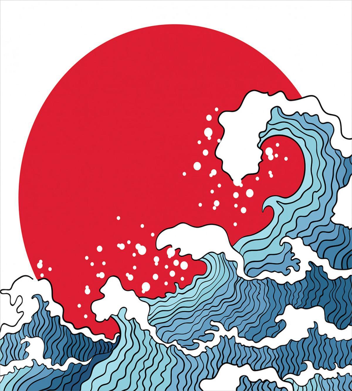Red Sun Tsunami — Pattern