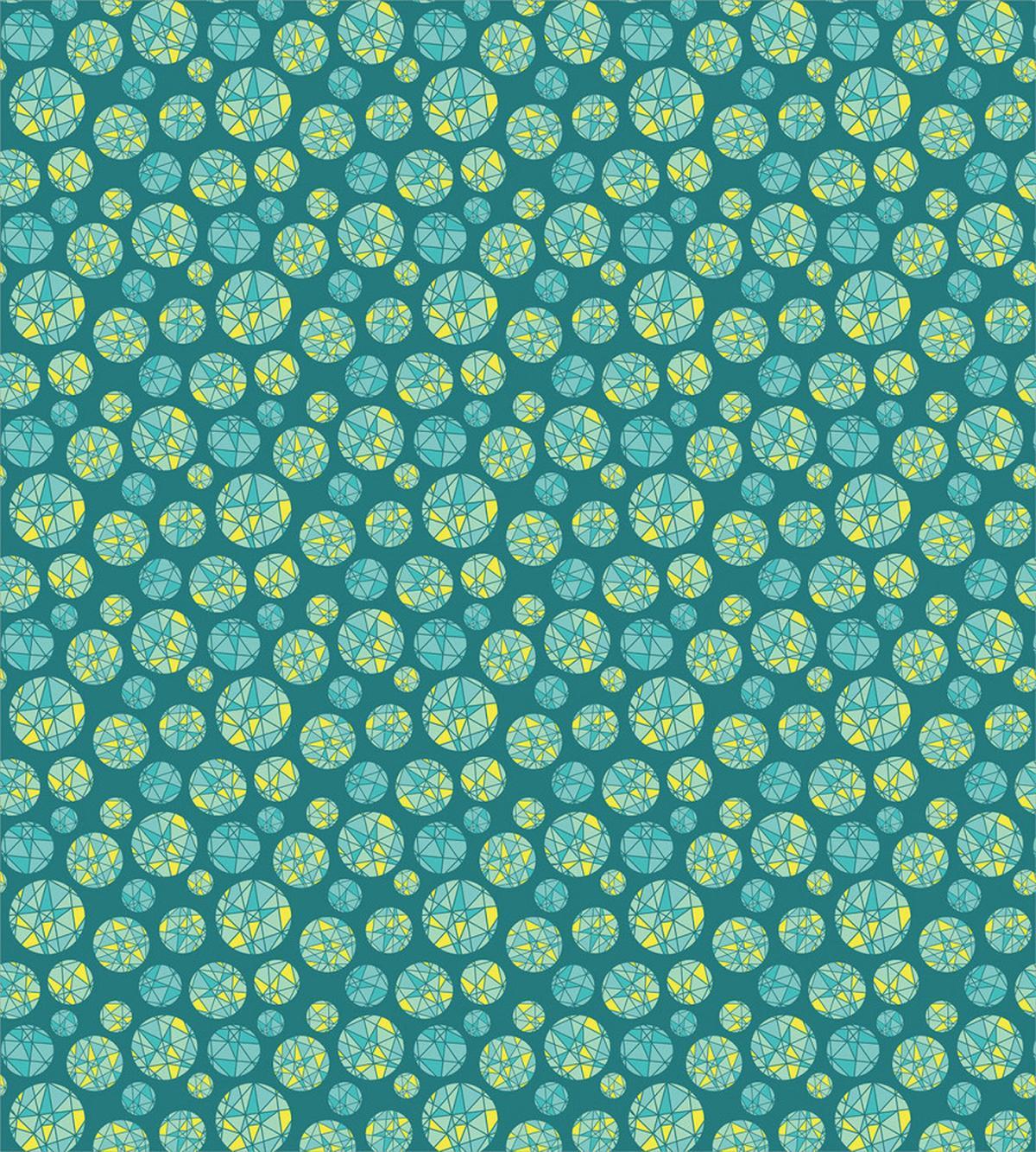 Geometric Mosaic Circles — Pattern