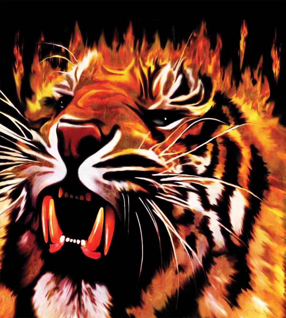 Hunter Forest King Tiger — Pattern