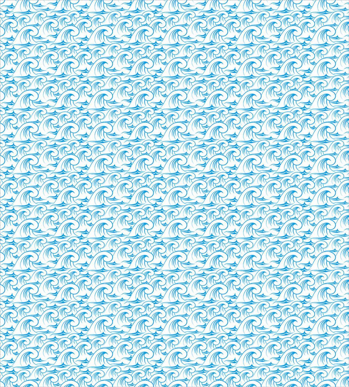 Ocean Waves Swirling Foam — Pattern