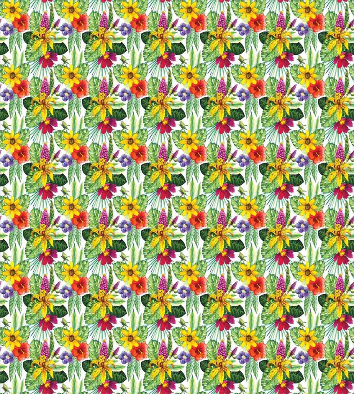 Lily Hibiscus Monstera — Pattern