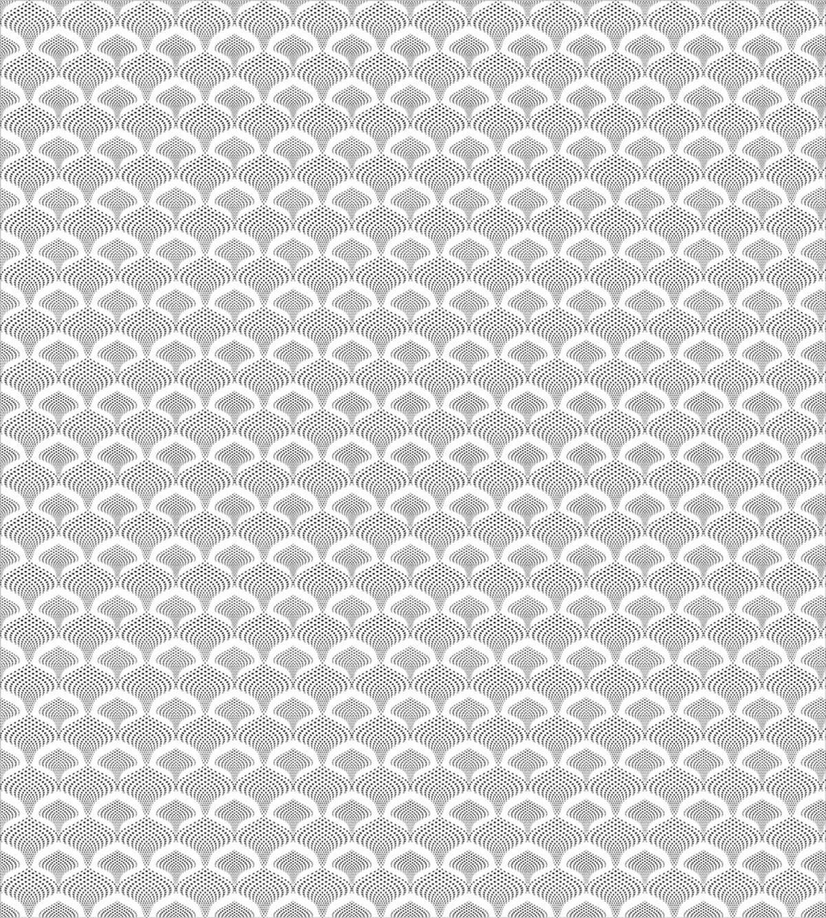 Geometric Monochrome Print — Pattern