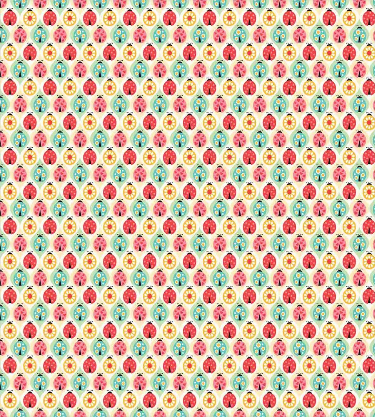 Cartoon Insect Floral — Pattern