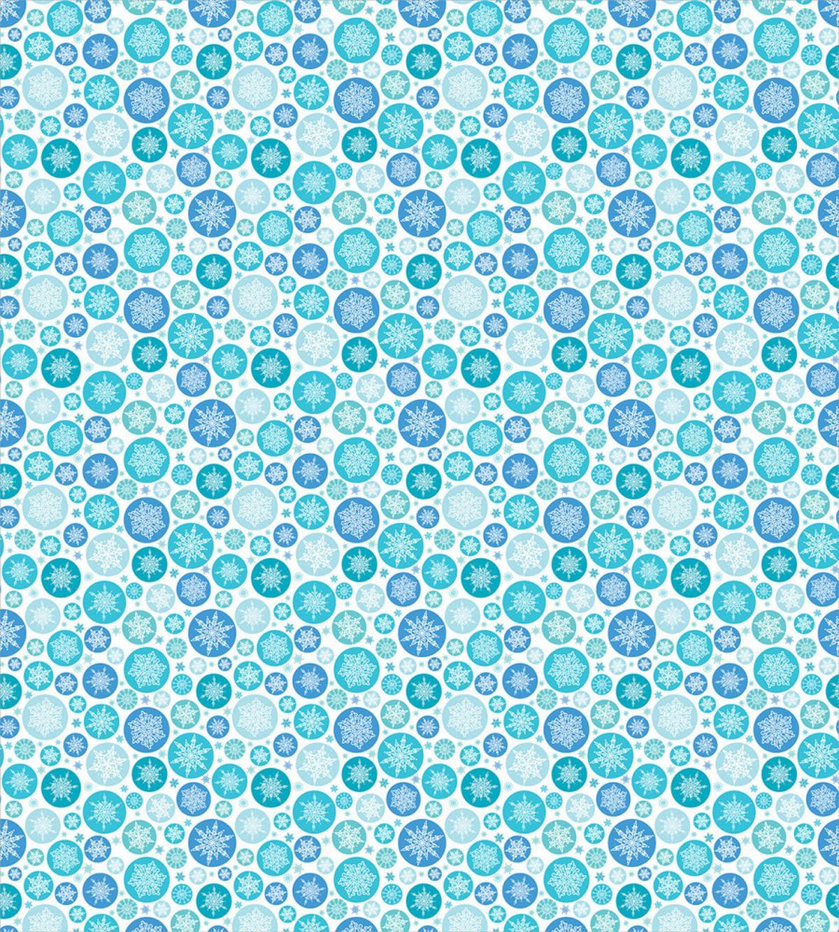 Unique Snow in Rounds — Pattern