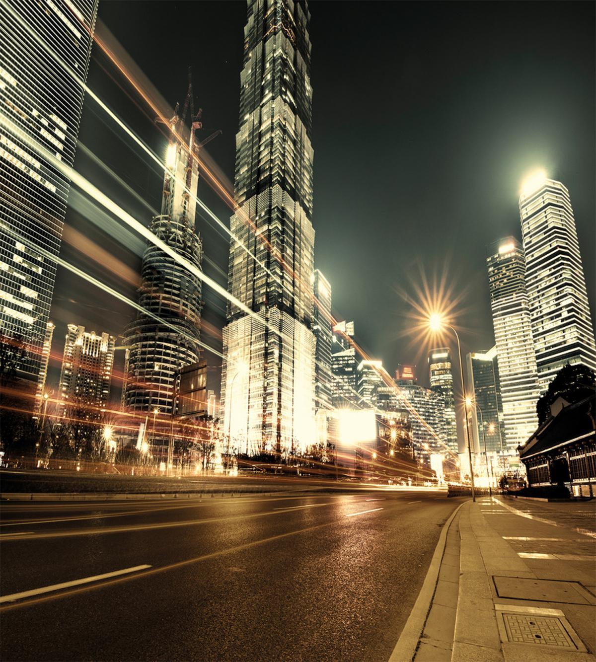 Shanghai Finance Zone View — Pattern
