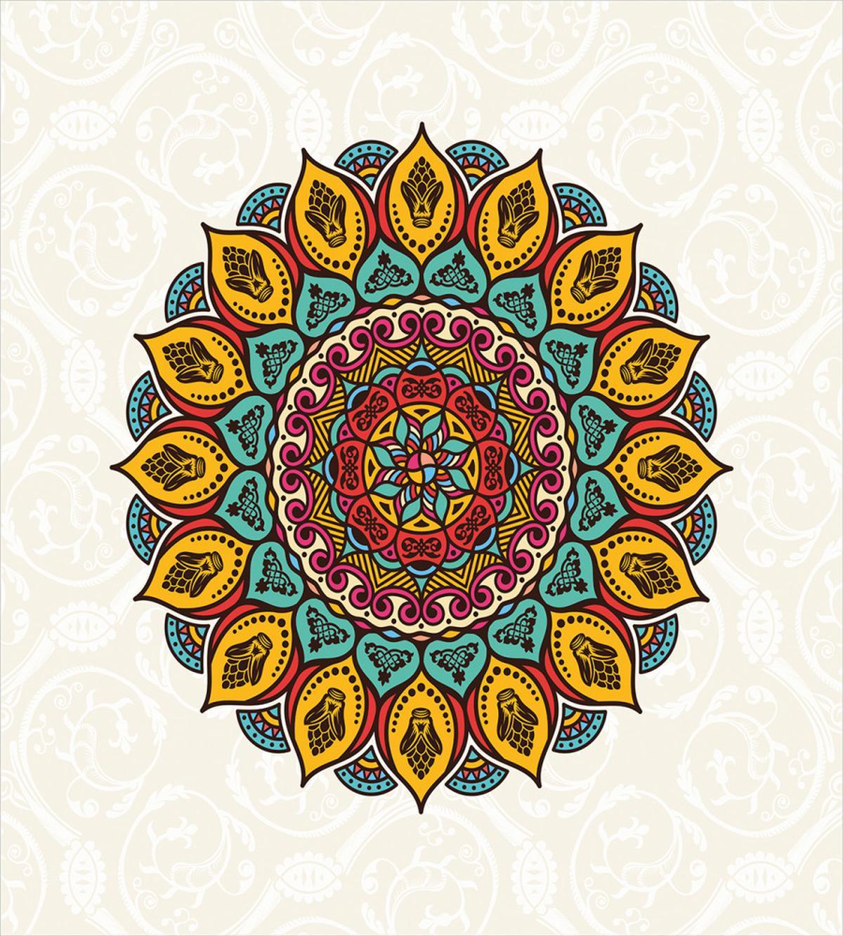 Mandala Vintage Elements — Pattern