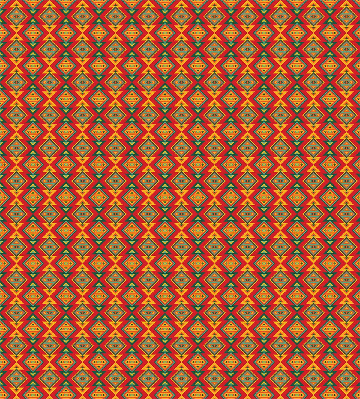Geometric and Tribal Layout — Pattern