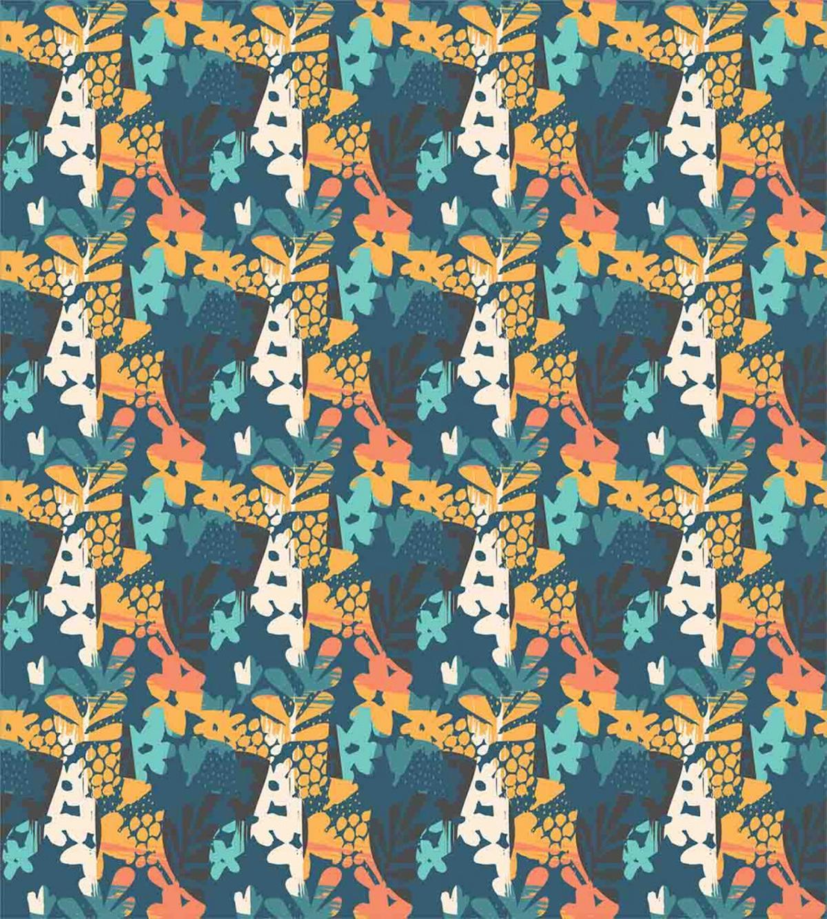 Paintbrush Petals Sketchy — Pattern