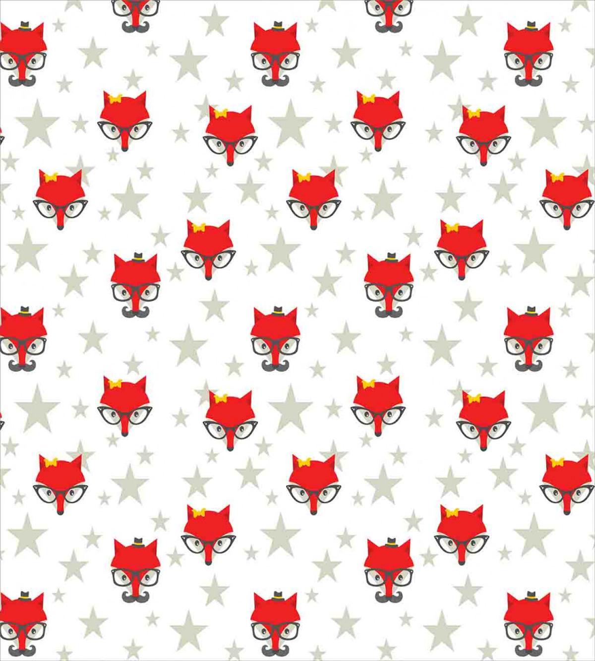Hipster Foxes Hats — Pattern