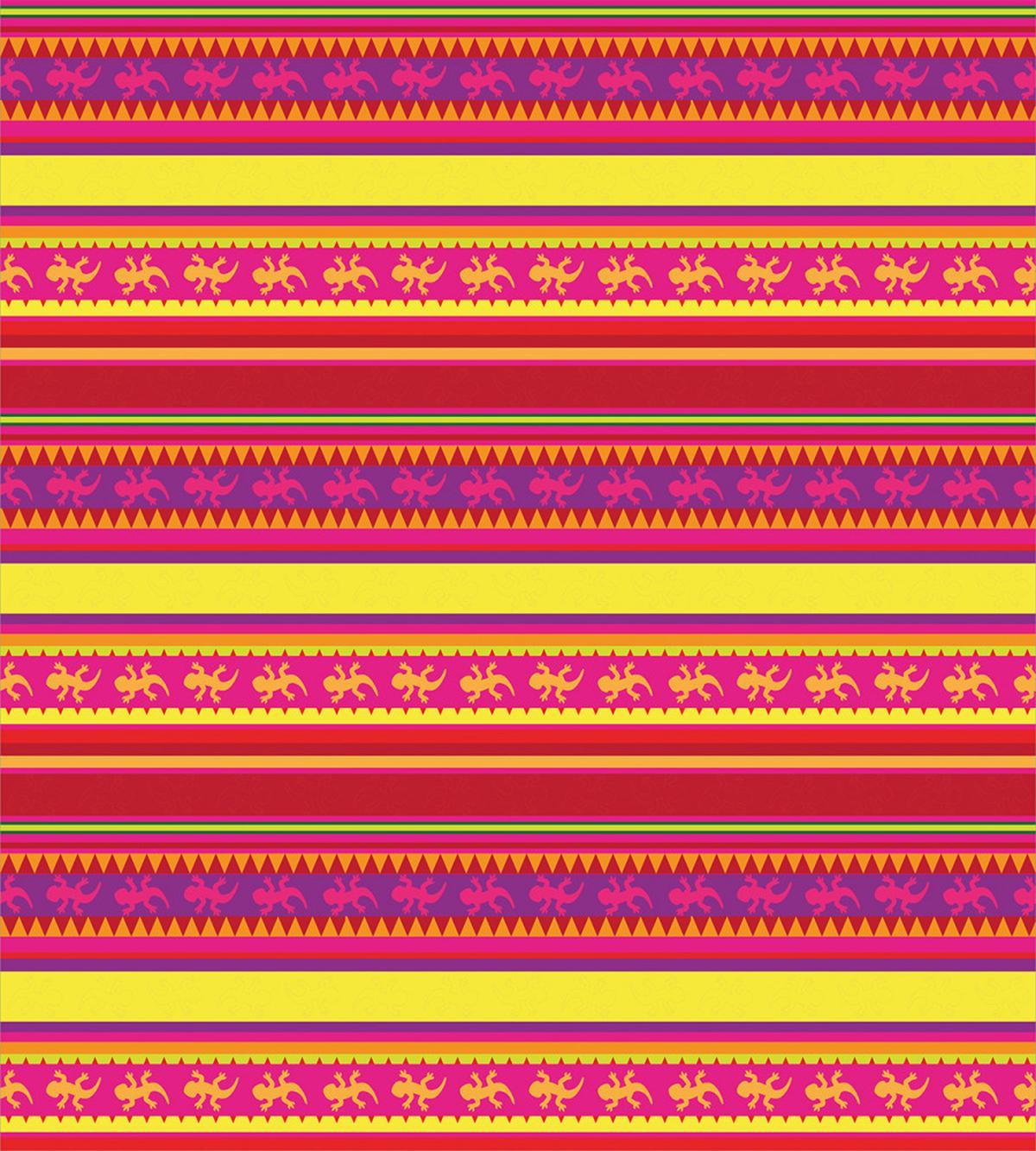 Vibrant Lizard Folklore — Pattern