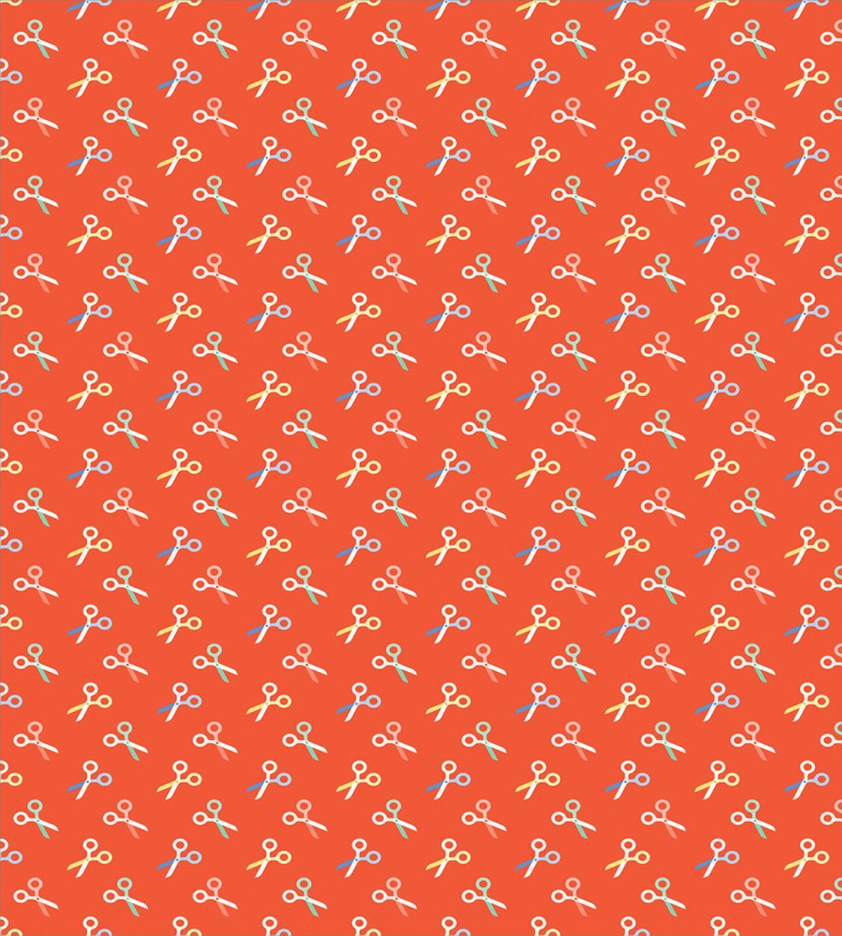 Colorful Scissors Graphic — Pattern