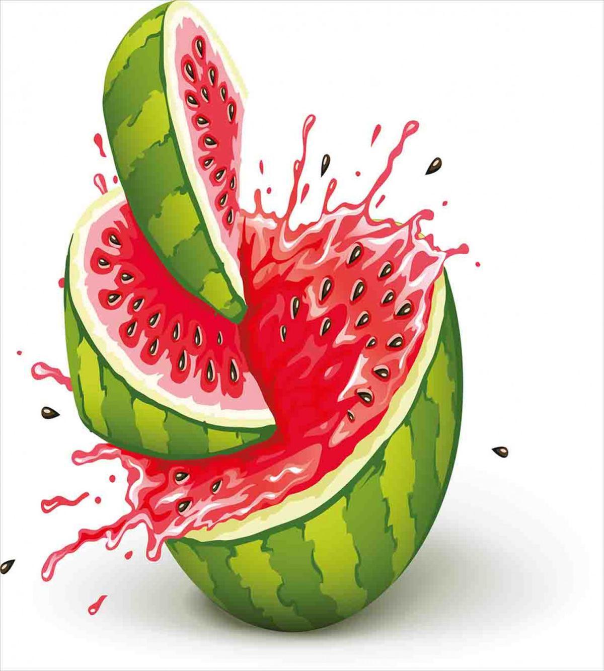 Watermelon Cuts Juice — Pattern