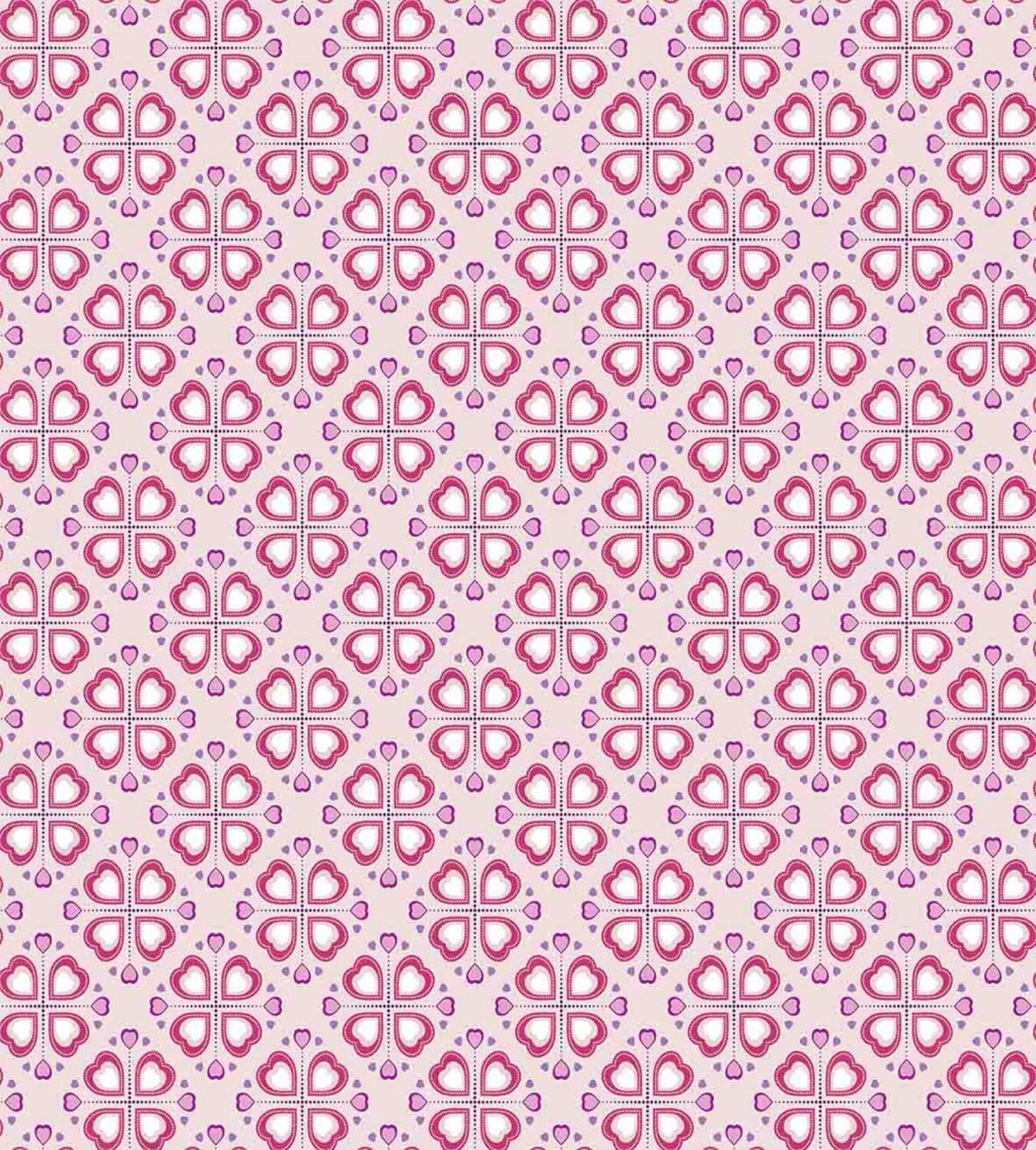 Feminine Pink Composition — Pattern