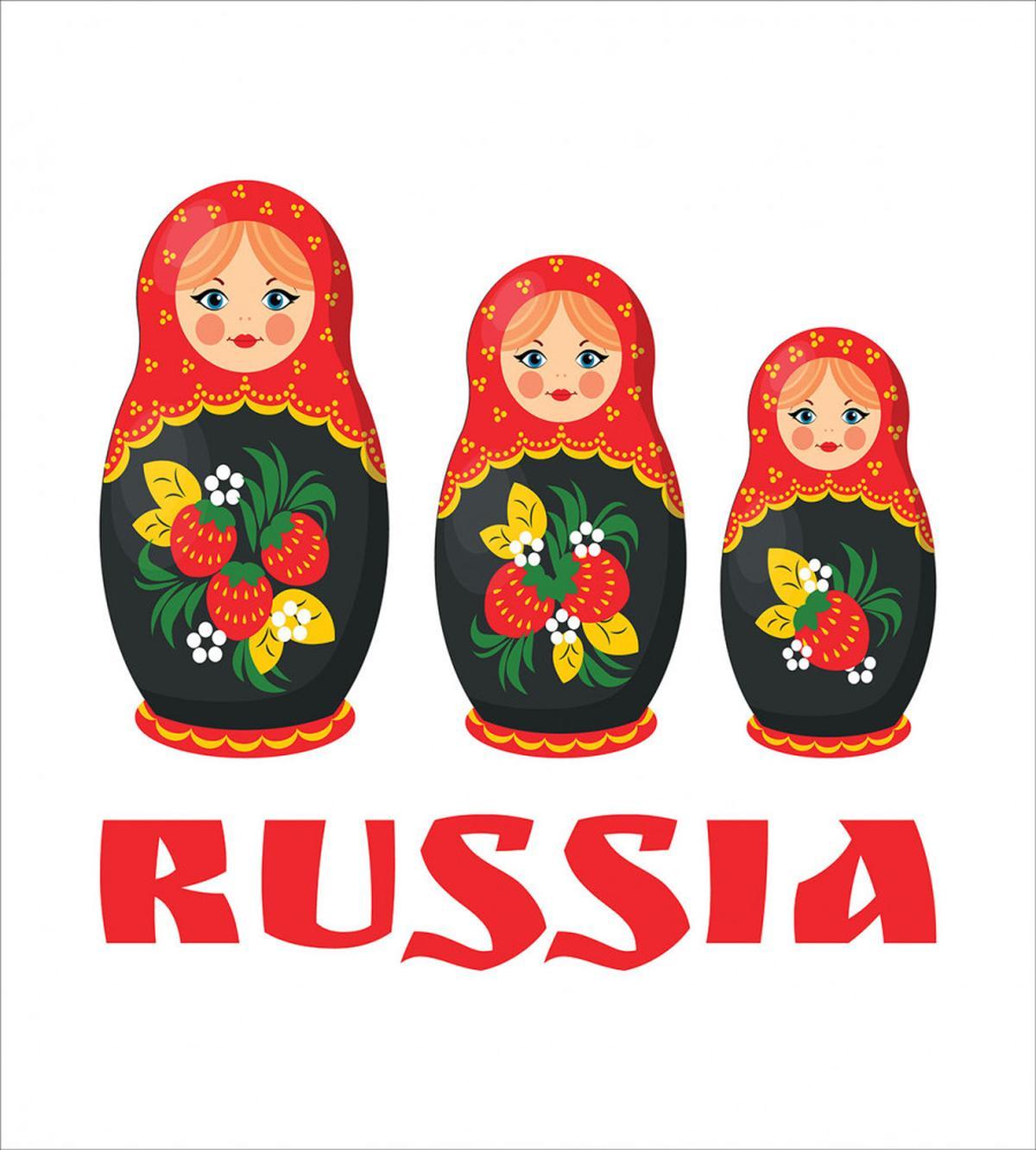 Nesting Matryoshka Dolls — Pattern