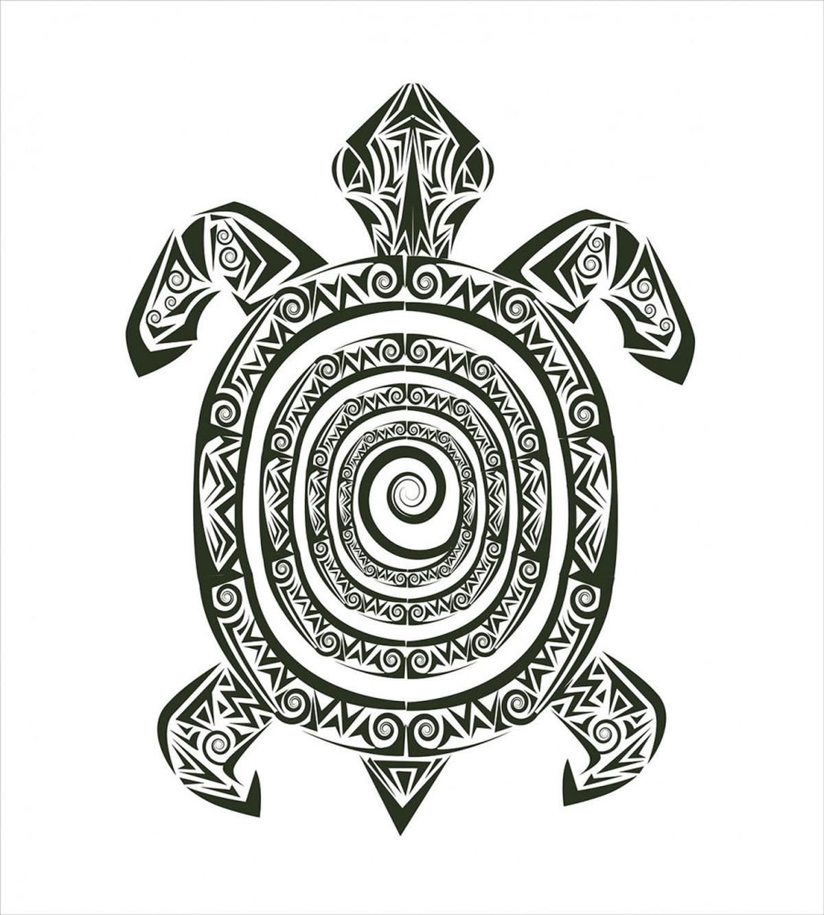 Turtle Maori — Pattern