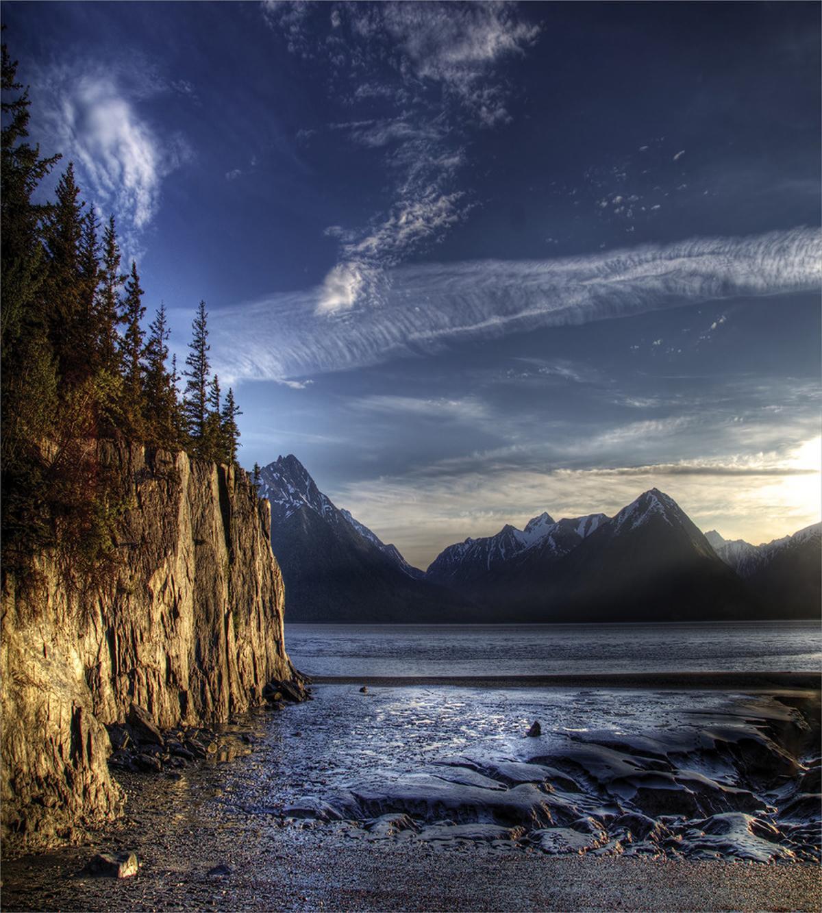 Turnagain Arm Beach — Pattern