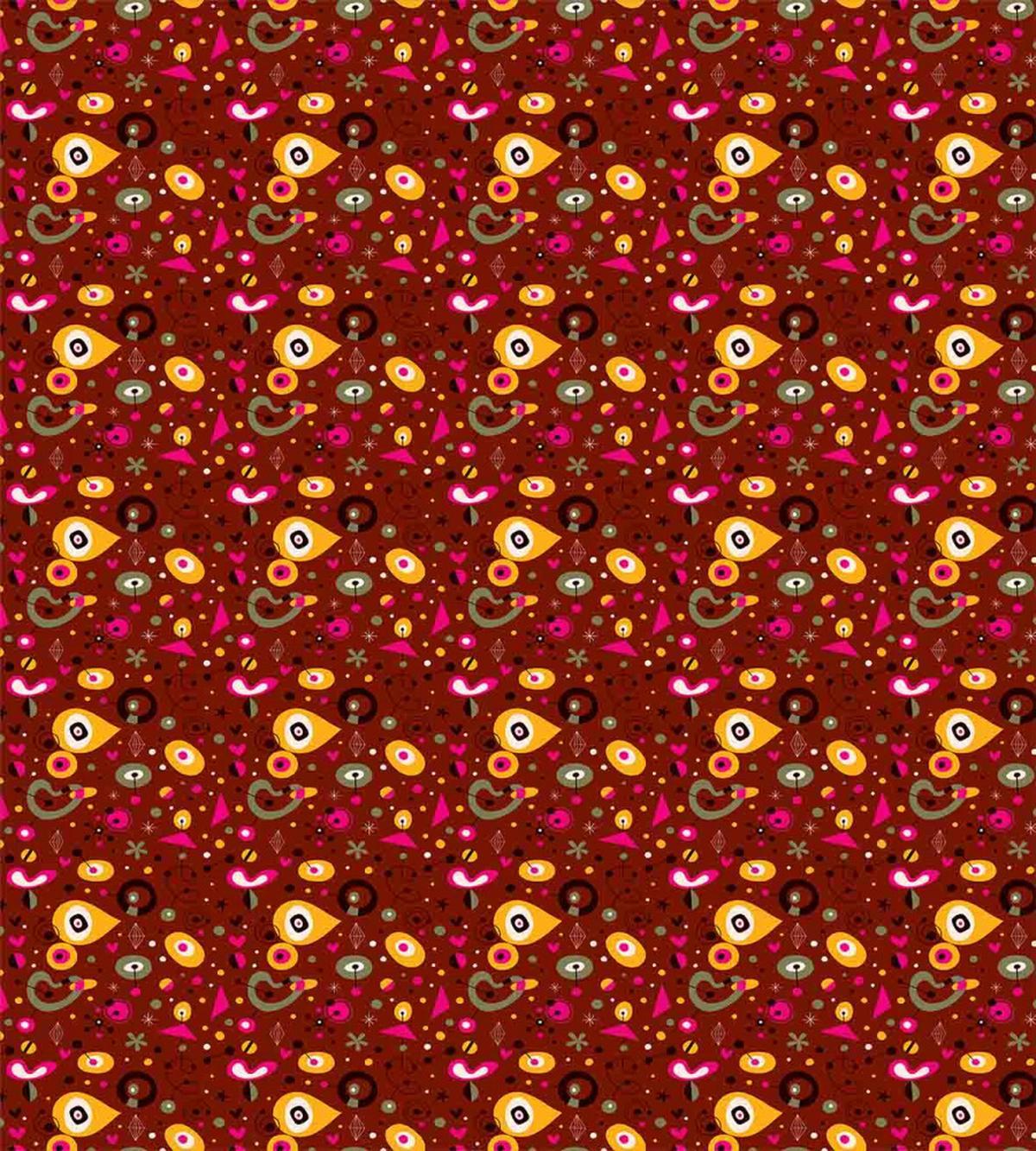 Colorful Fifties Shapes — Pattern