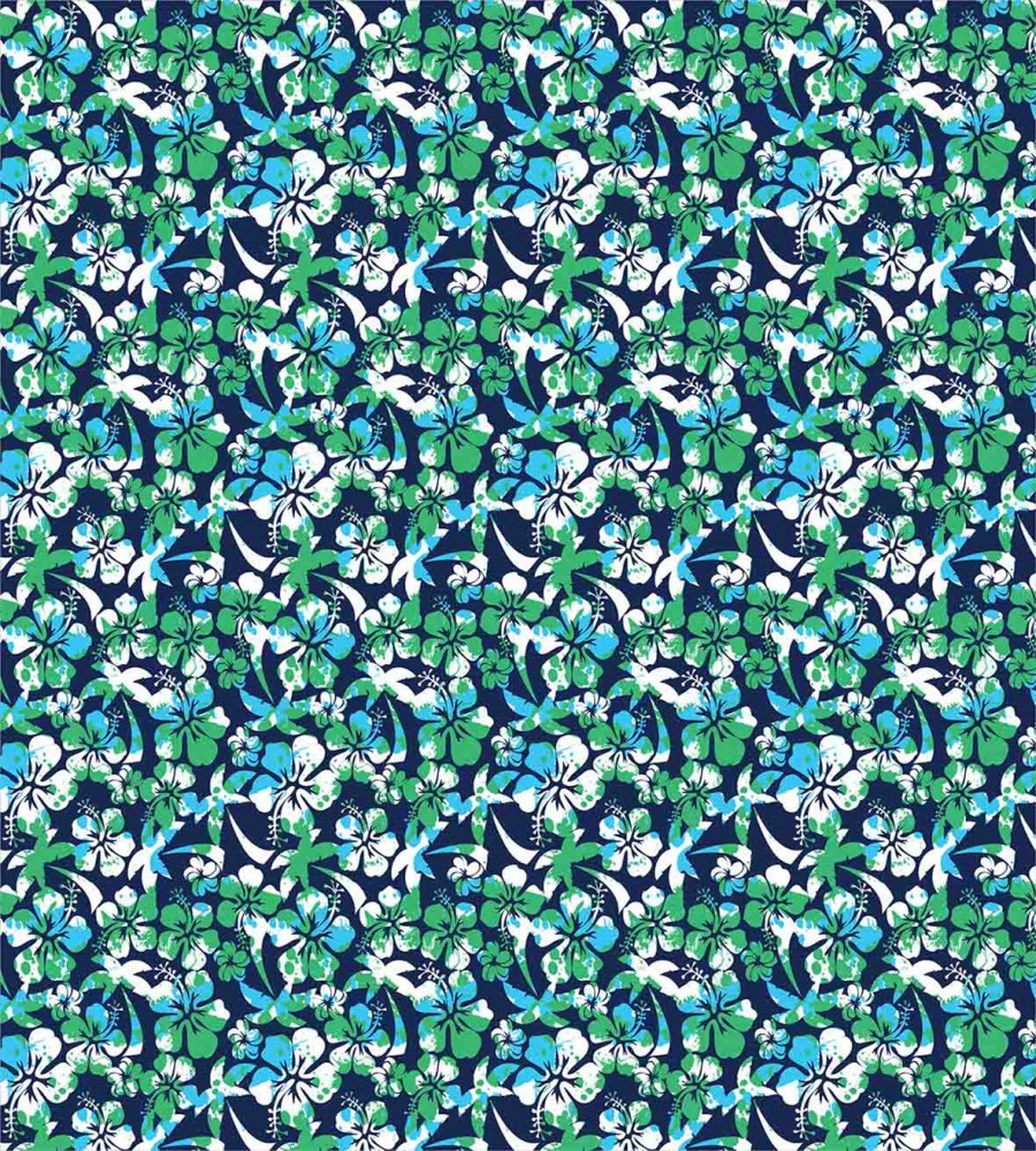 Flowers Palm Summer Tree — Pattern