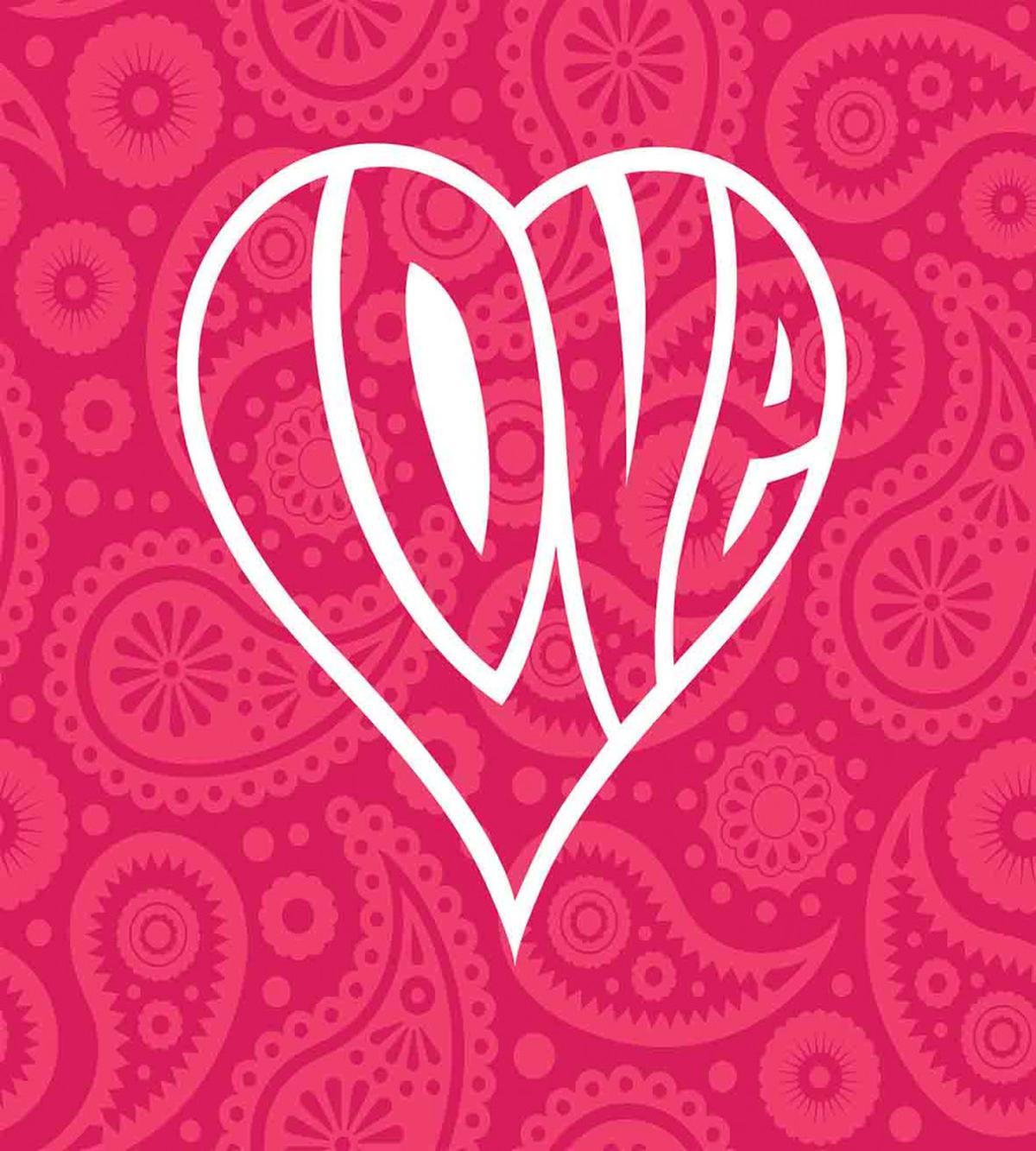 Retro Big Heart — Pattern