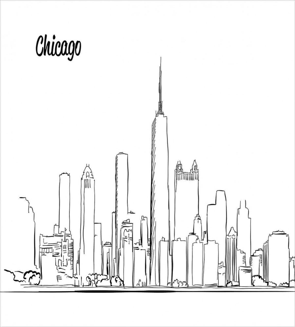 Downtown Sketch — Pattern