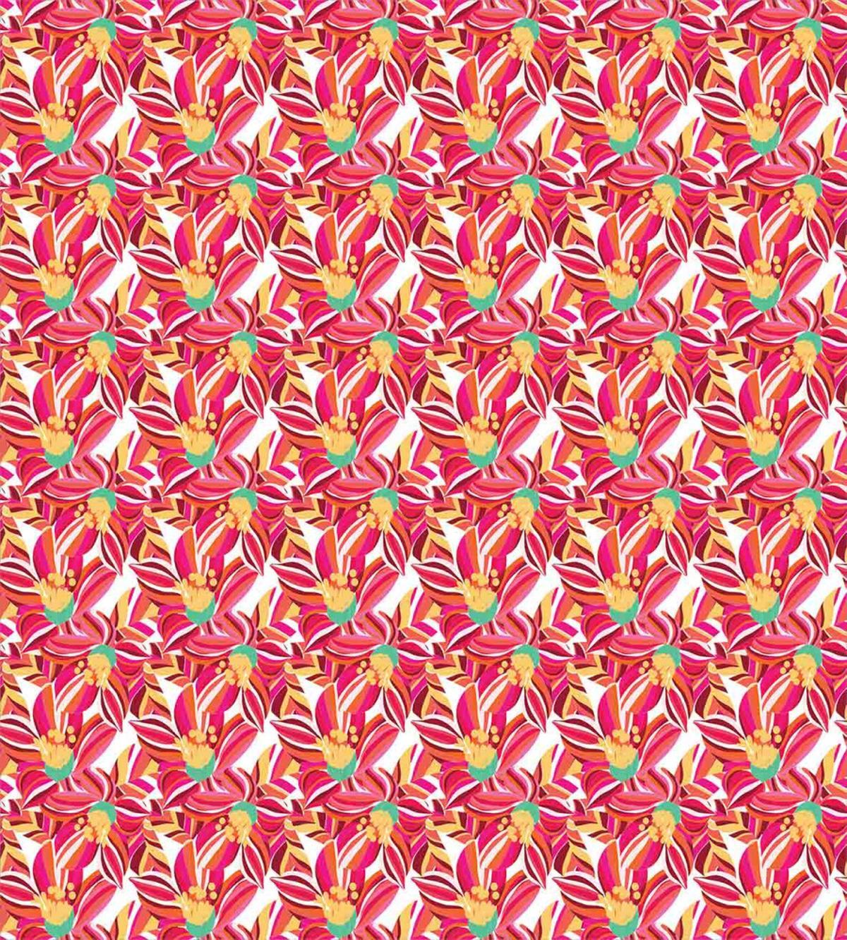 Abstract Spring Blossoms — Pattern