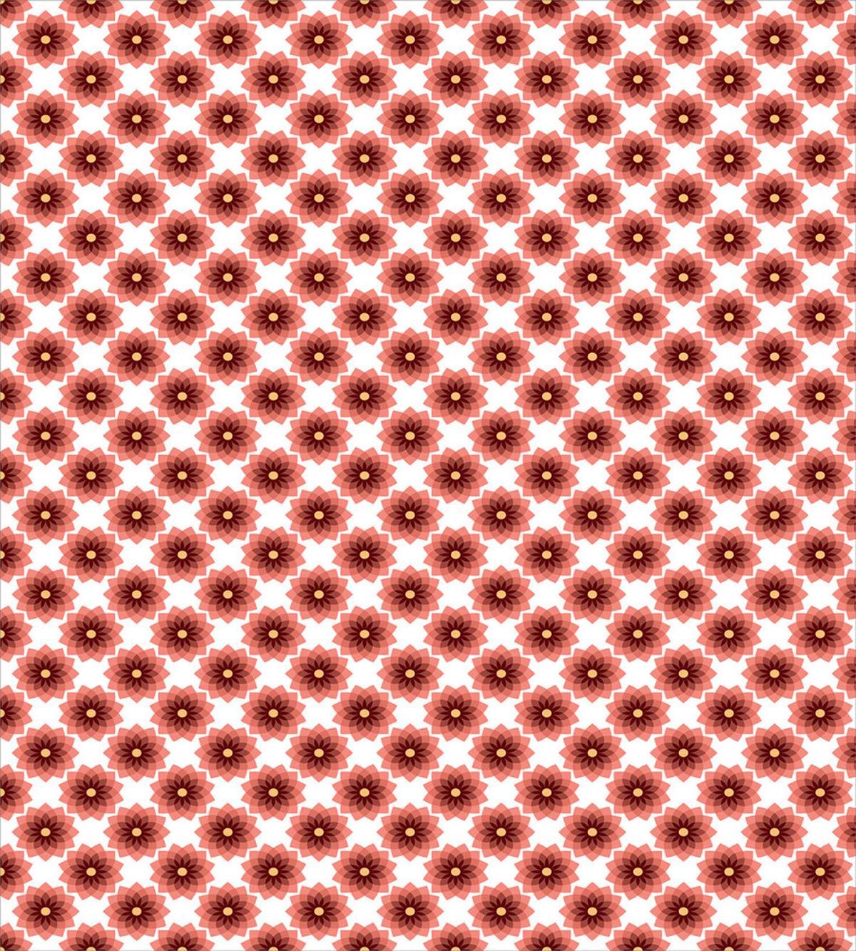 Circle and Teardrop Shape — Pattern