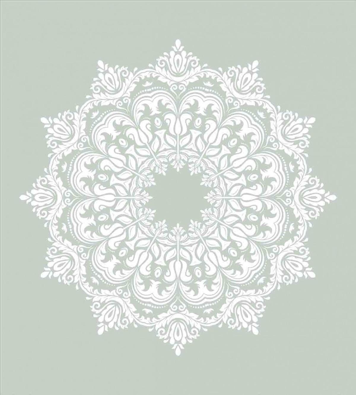 Damask Floral Motifs — Pattern