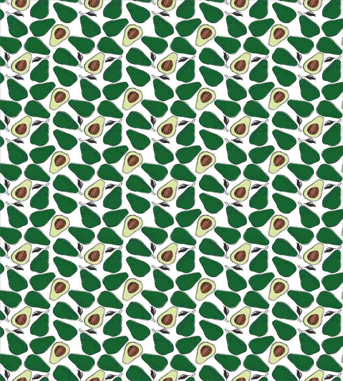 Doodle Avocado Slices — Pattern