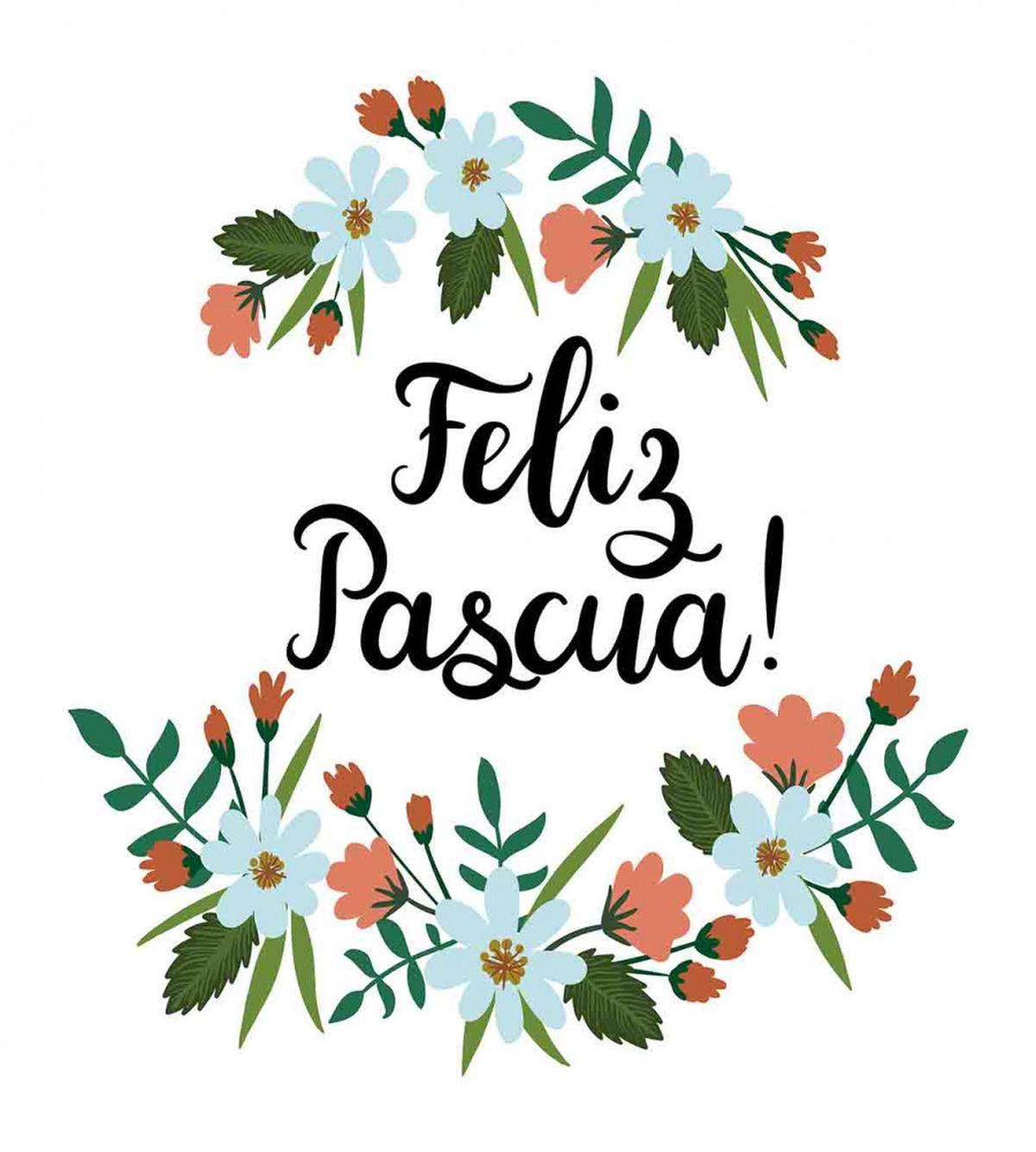 Feliz Pascua Easter — Pattern