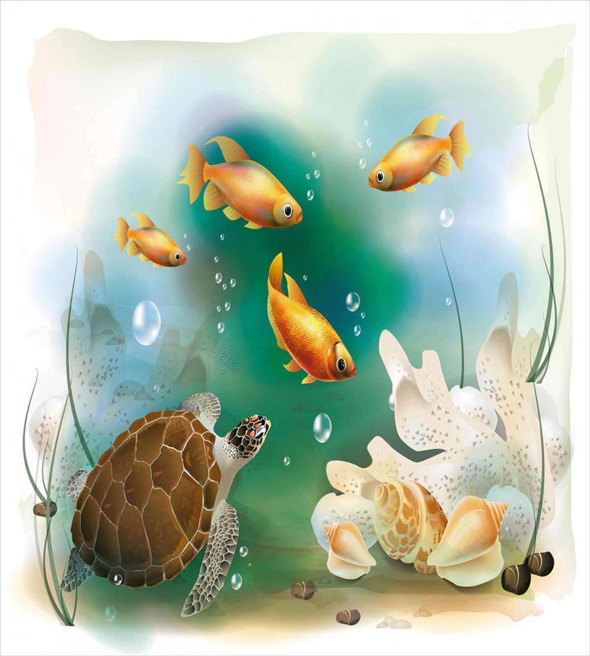 Aquarium Animals — Pattern