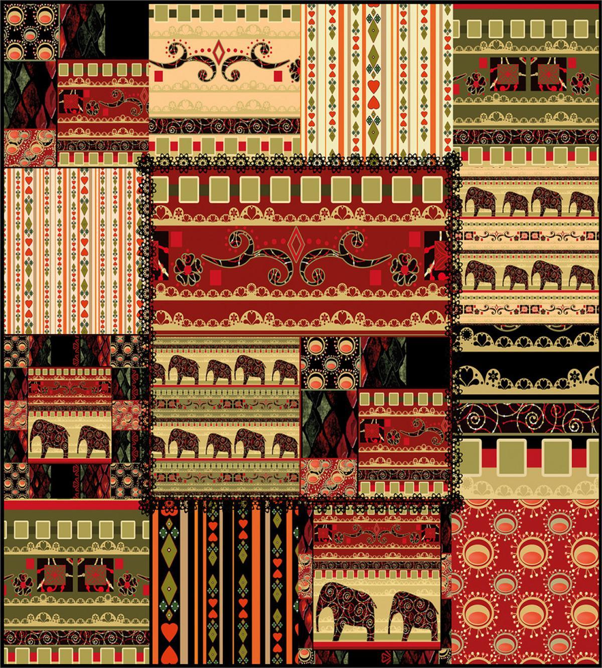 Patchwork Style Asian — Pattern