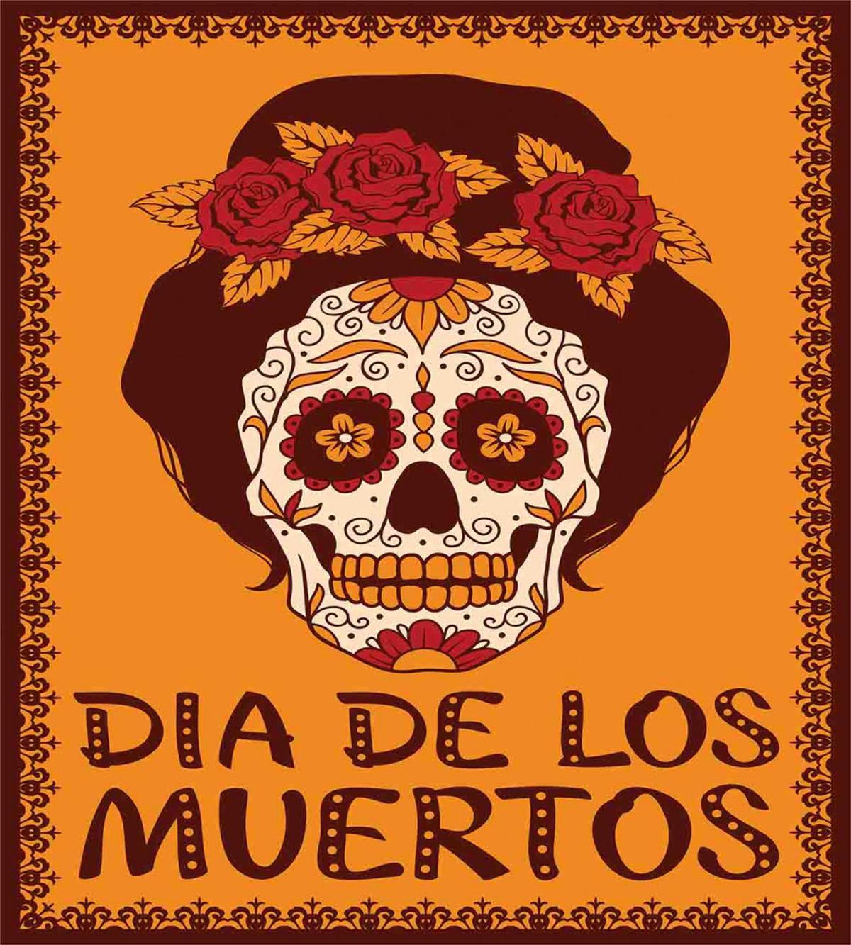 Mexican Skull Girl — Pattern