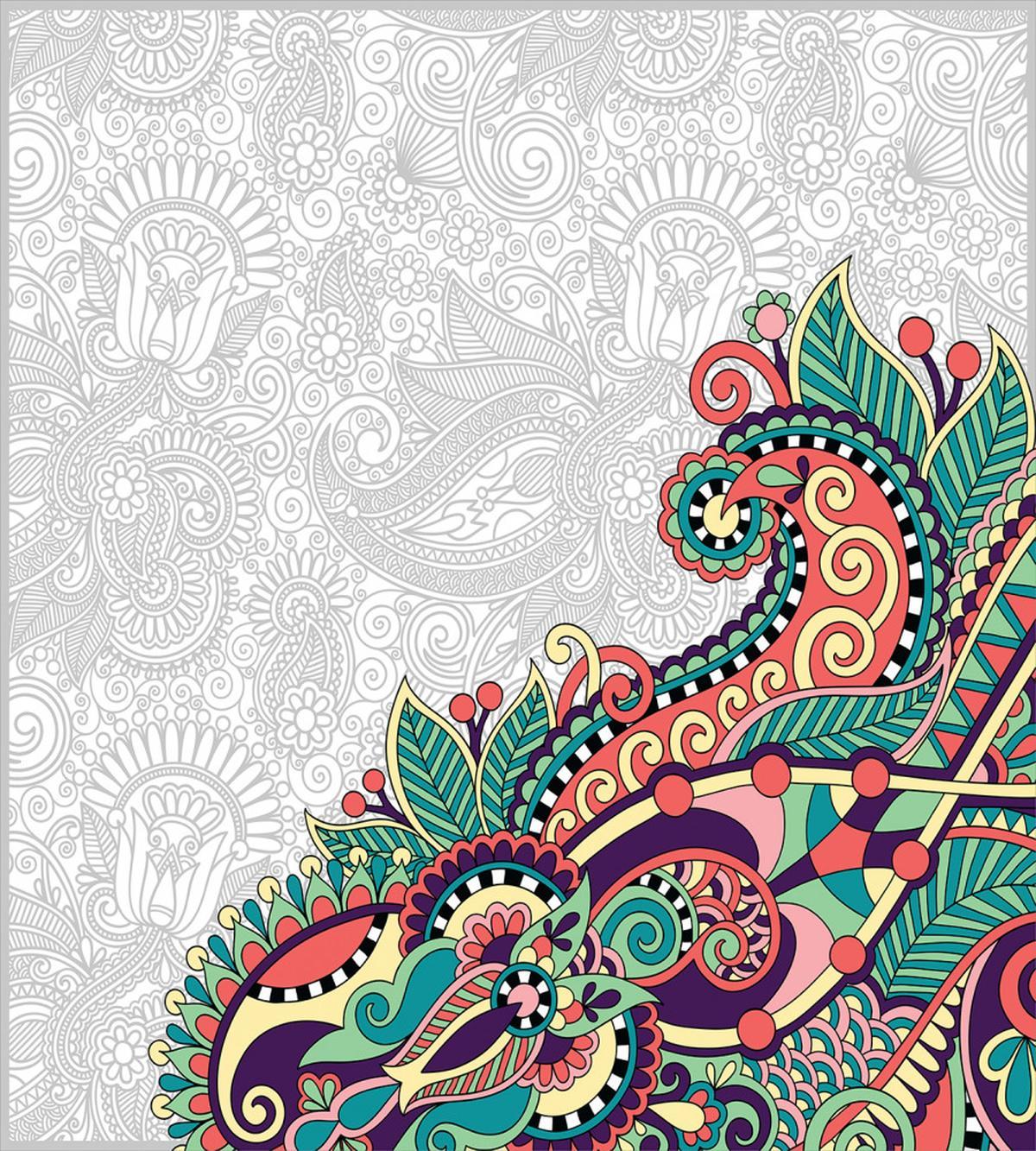 Floral Tribal Paisley — Pattern