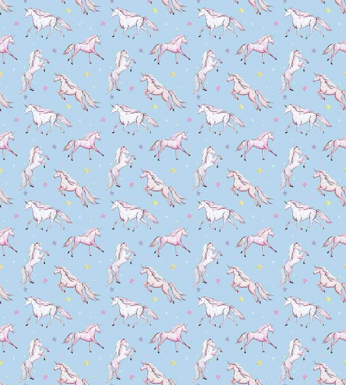 Watercolor Fantasy Horses — Pattern