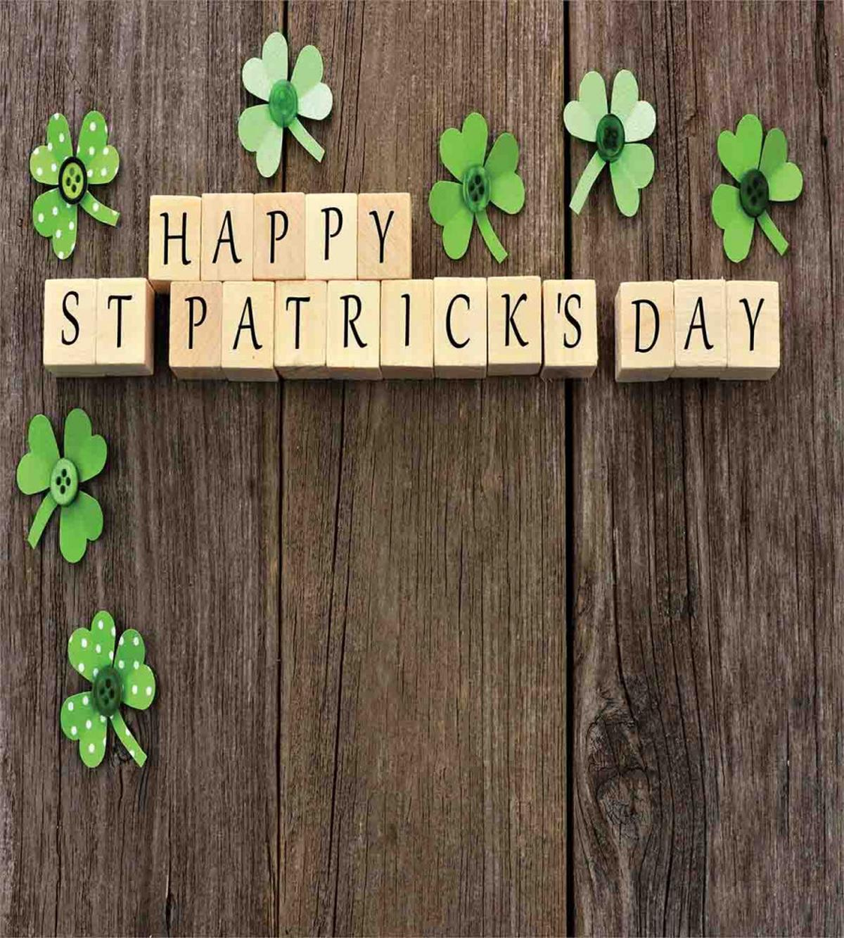 Paper Shamrocks — Pattern