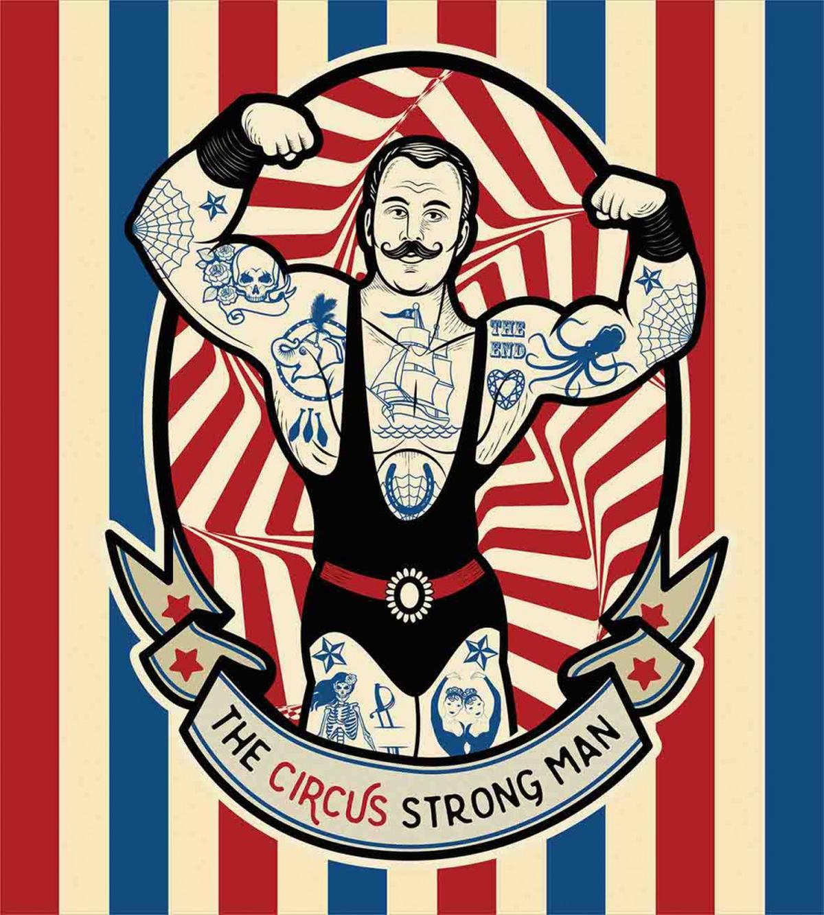 Vintage Circus Star — Pattern