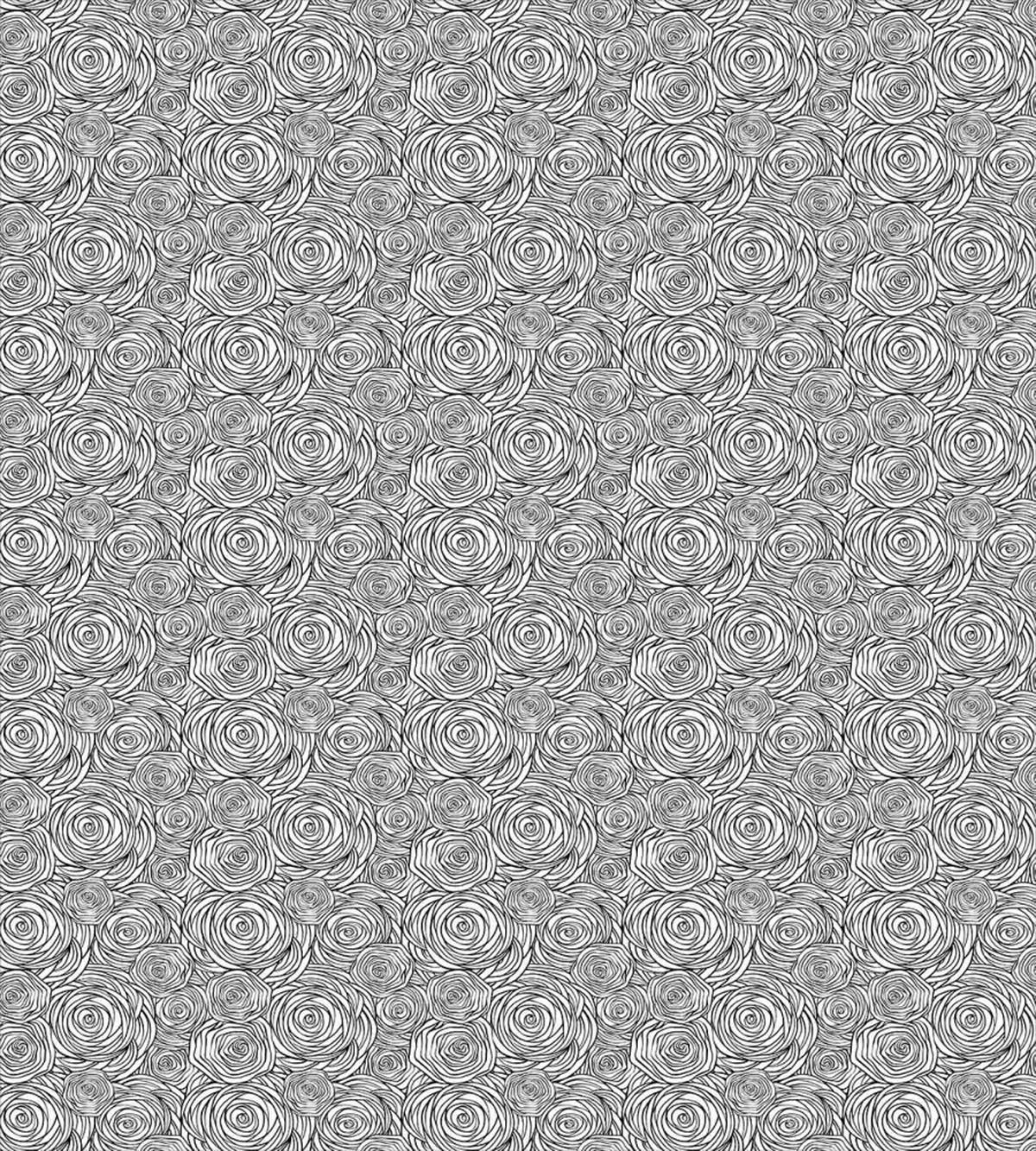 Spiral Roses — Pattern