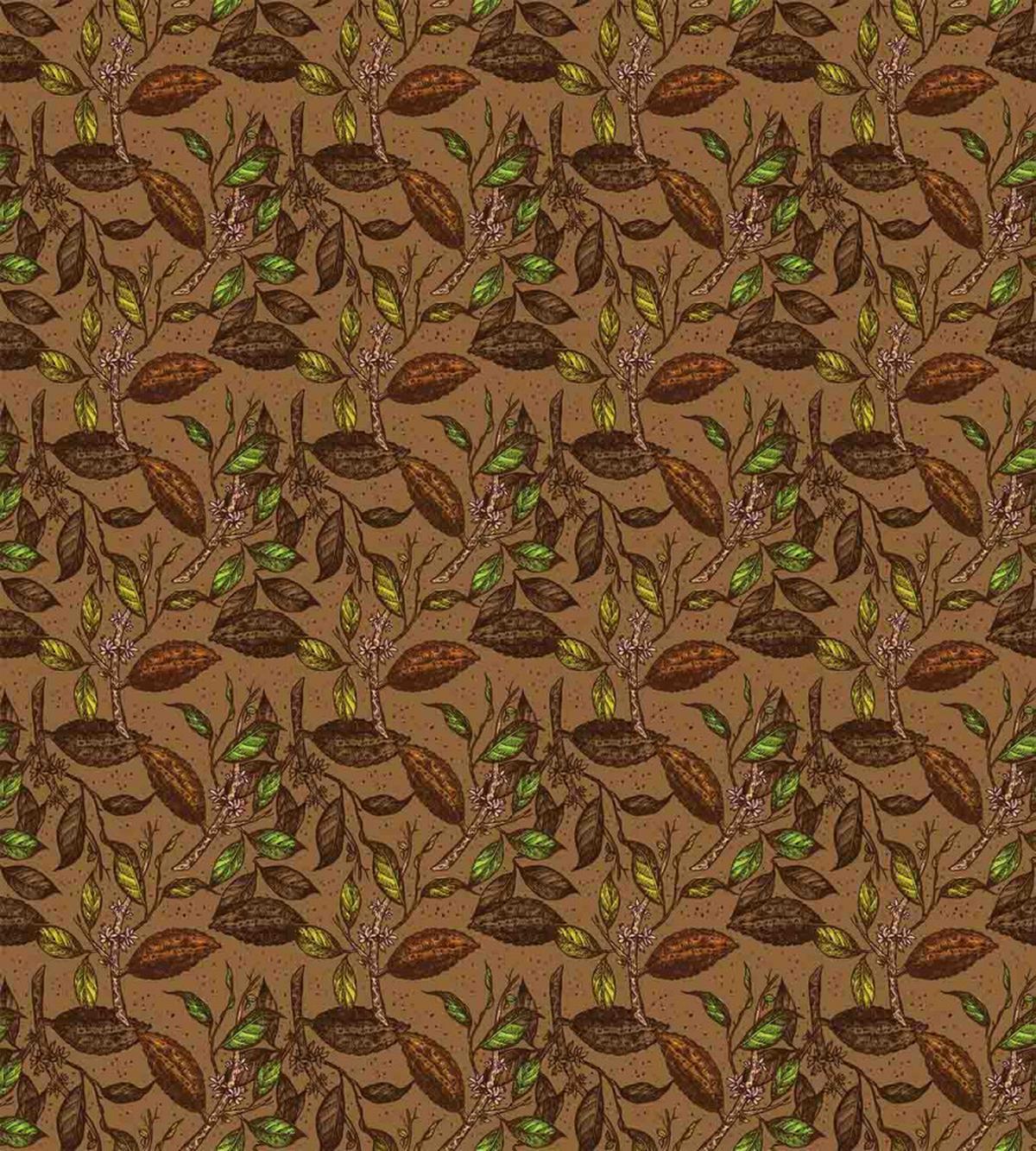Cocoa Plants Growth Theme — Pattern
