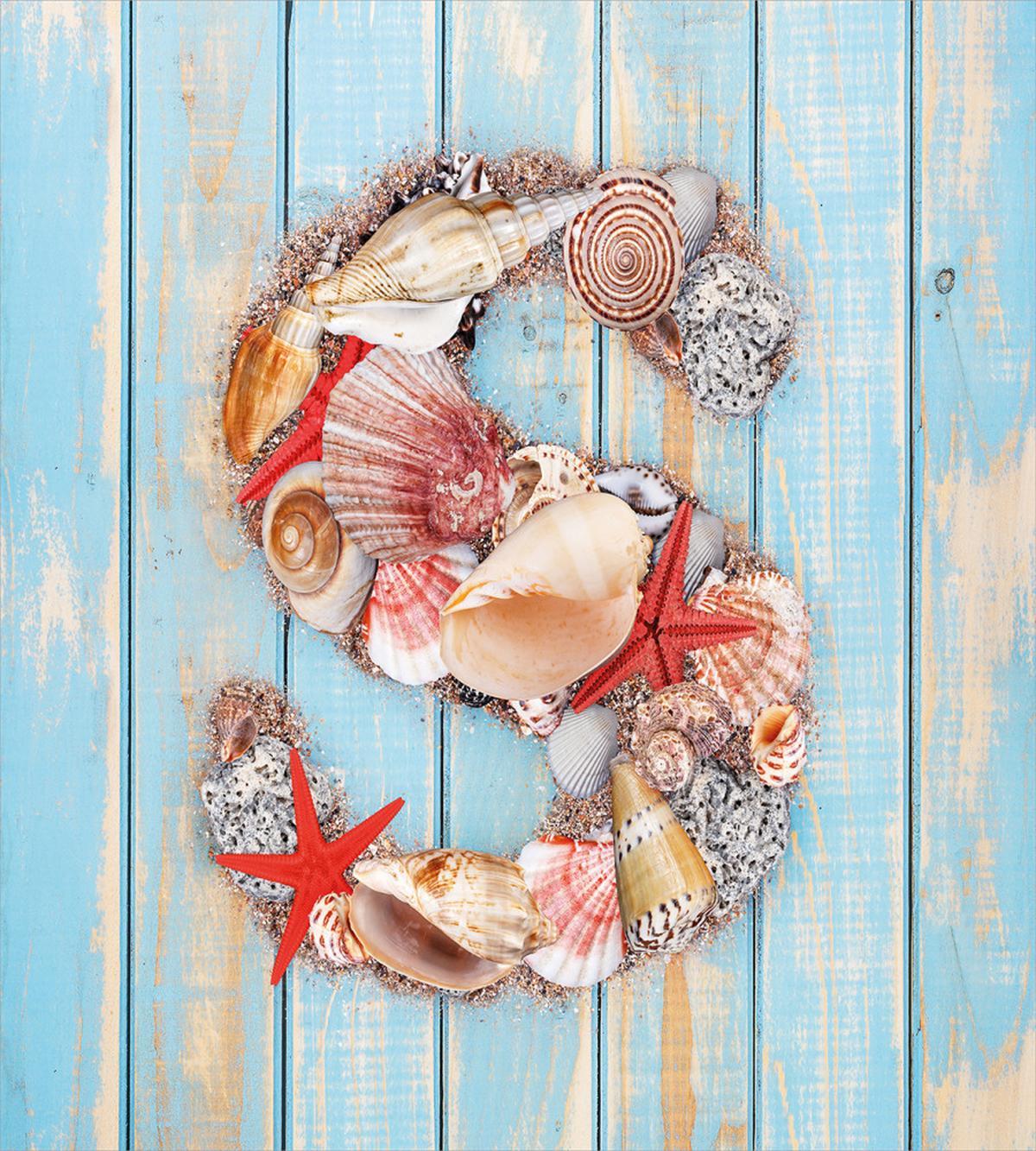 S Seashells Nautical — Pattern