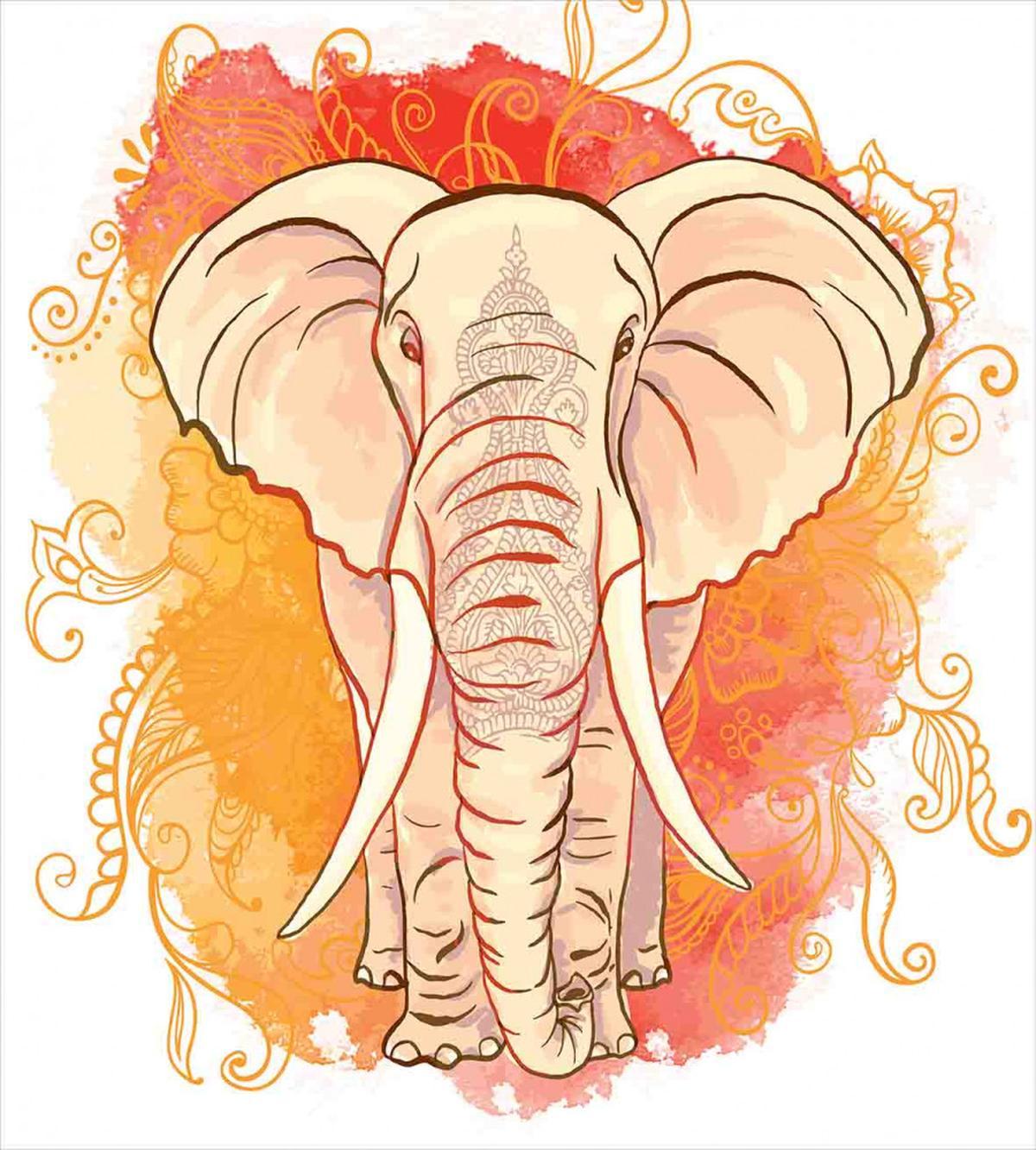 Eastern Elephant Pattern — Pattern