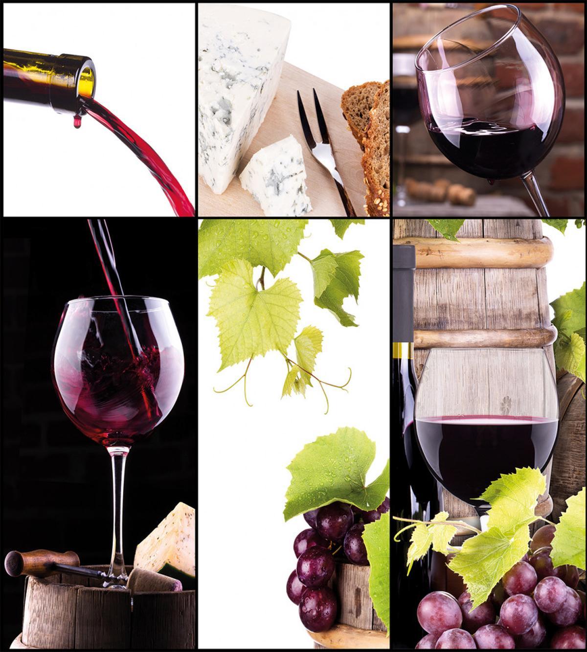Themed Bottle Wineglass — Pattern