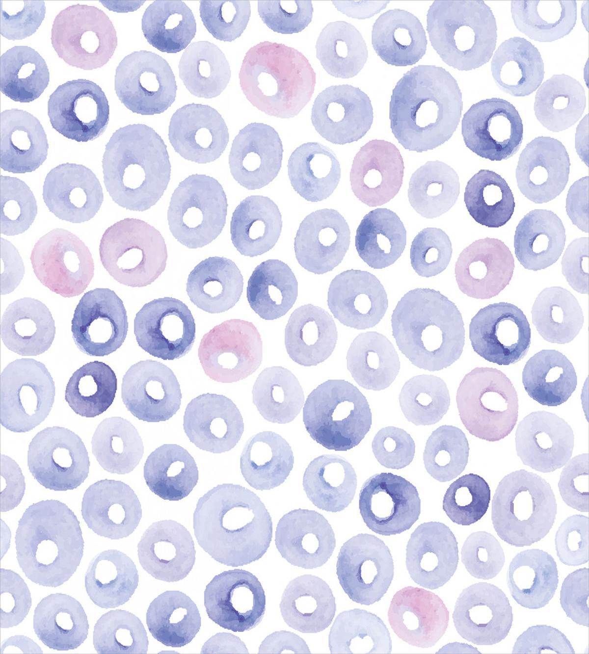 Pastel Rounded Shapes — Pattern