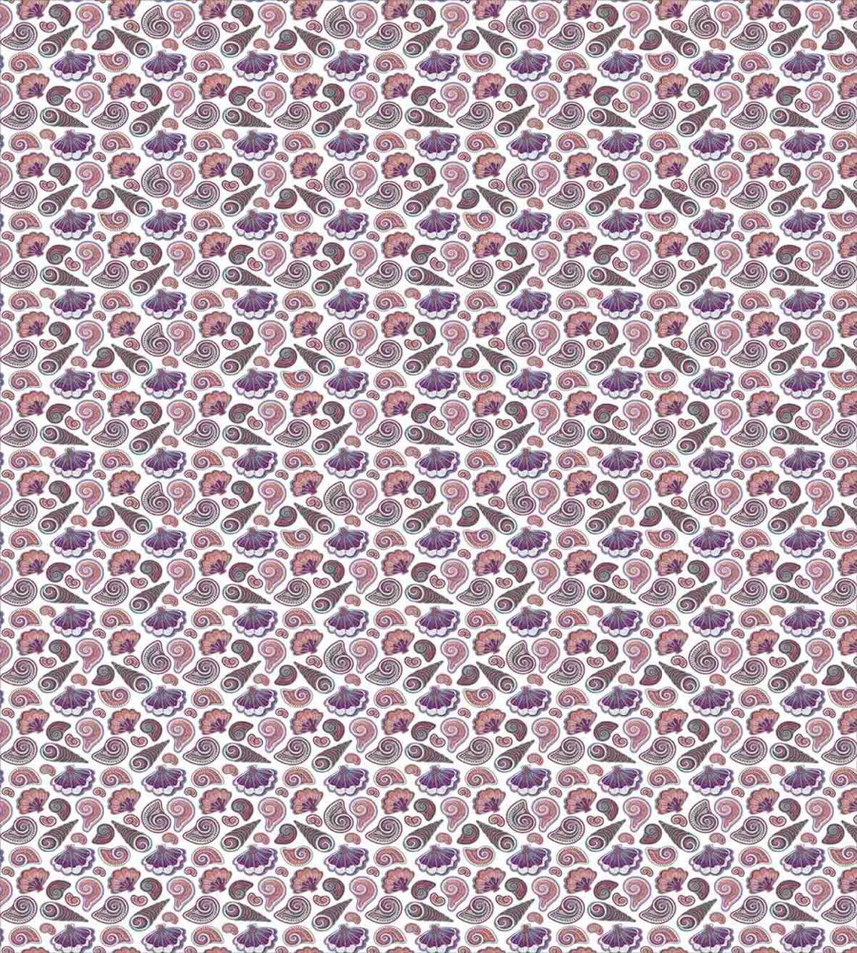 Tropical Beach Seashells — Pattern