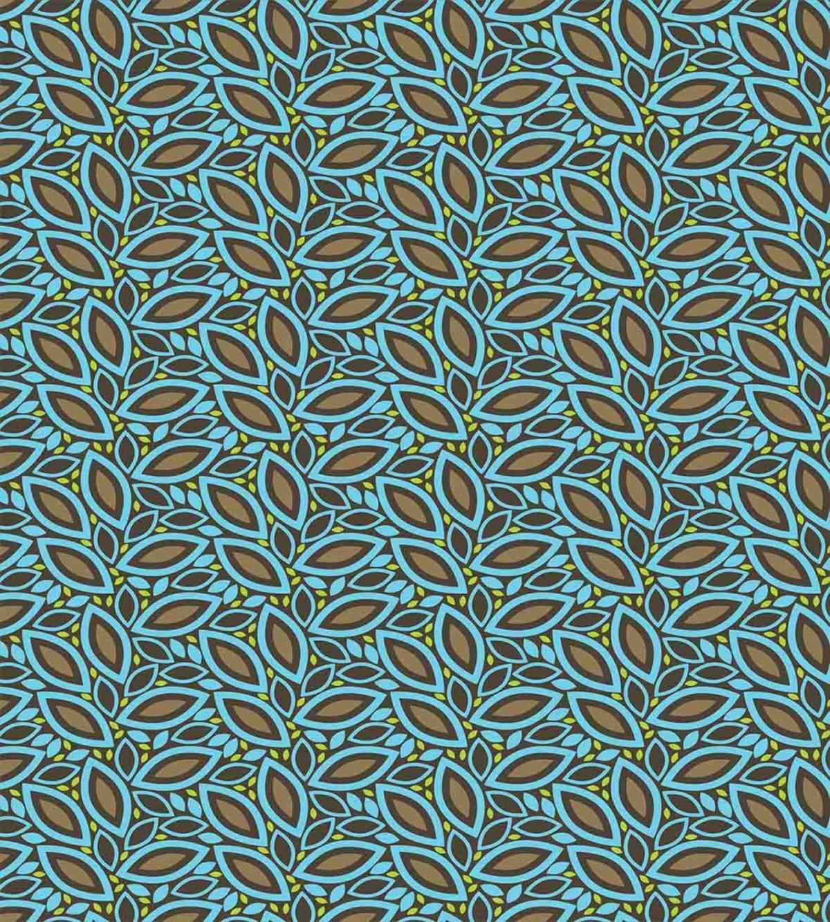 Retro Foliage Pattern — Pattern
