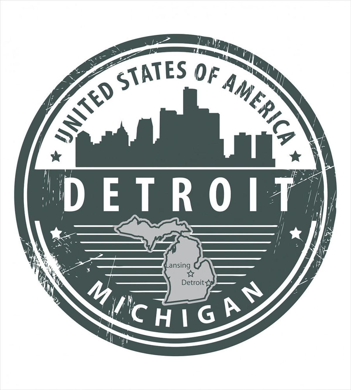 Michigan Old Stamp — Pattern