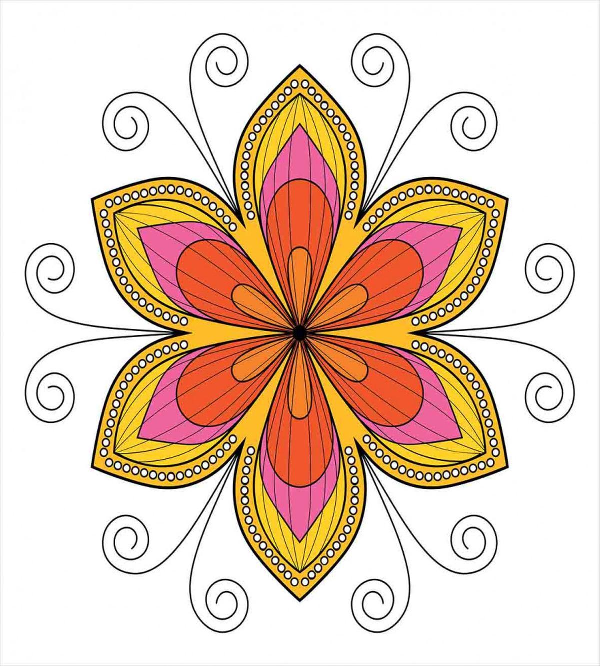 Flower Pattern Swirl — Pattern
