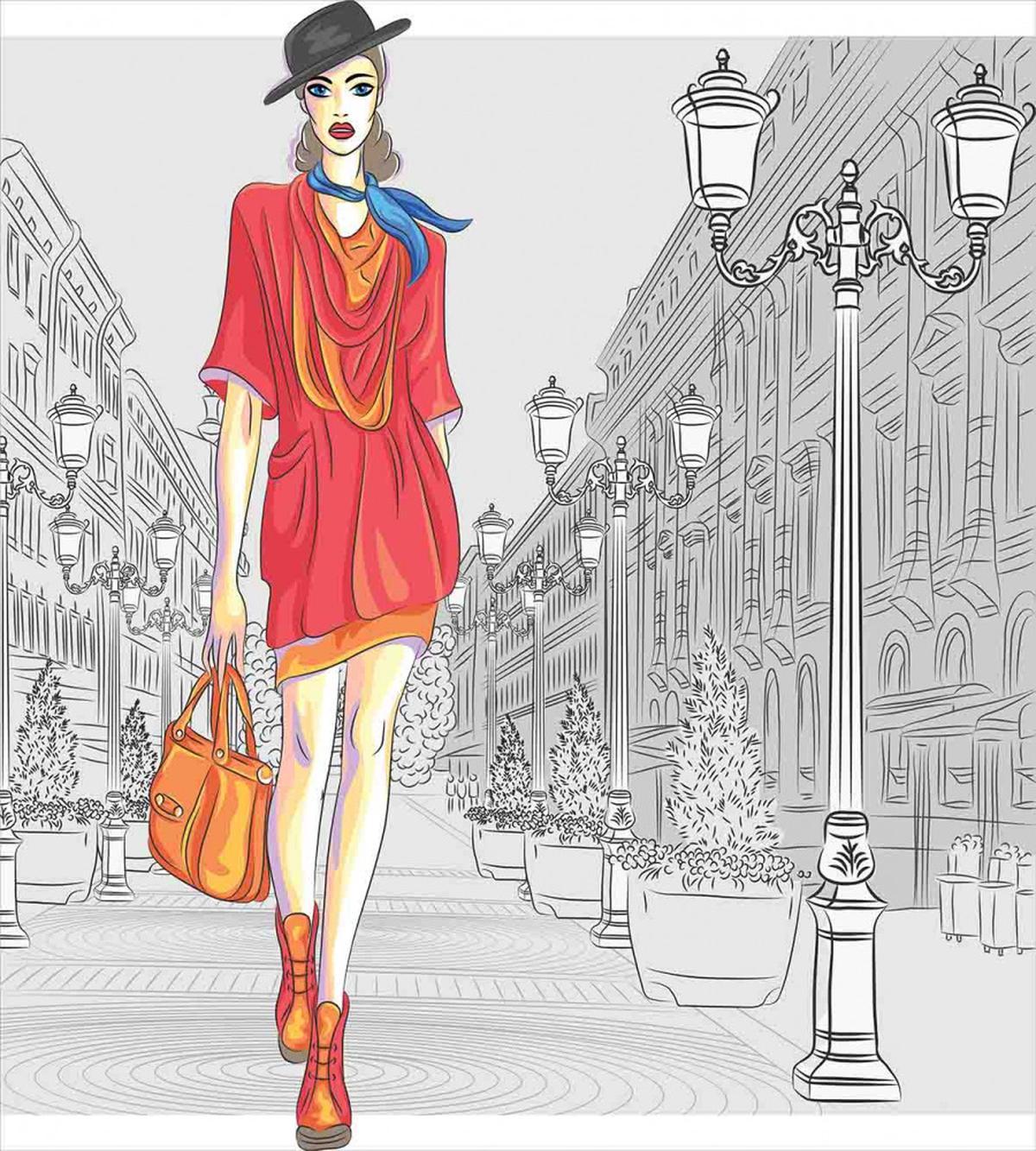 Modern Urban Street Fashion — Pattern