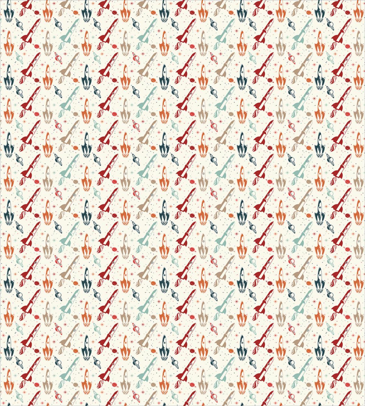 Vintage Rocket Design — Pattern