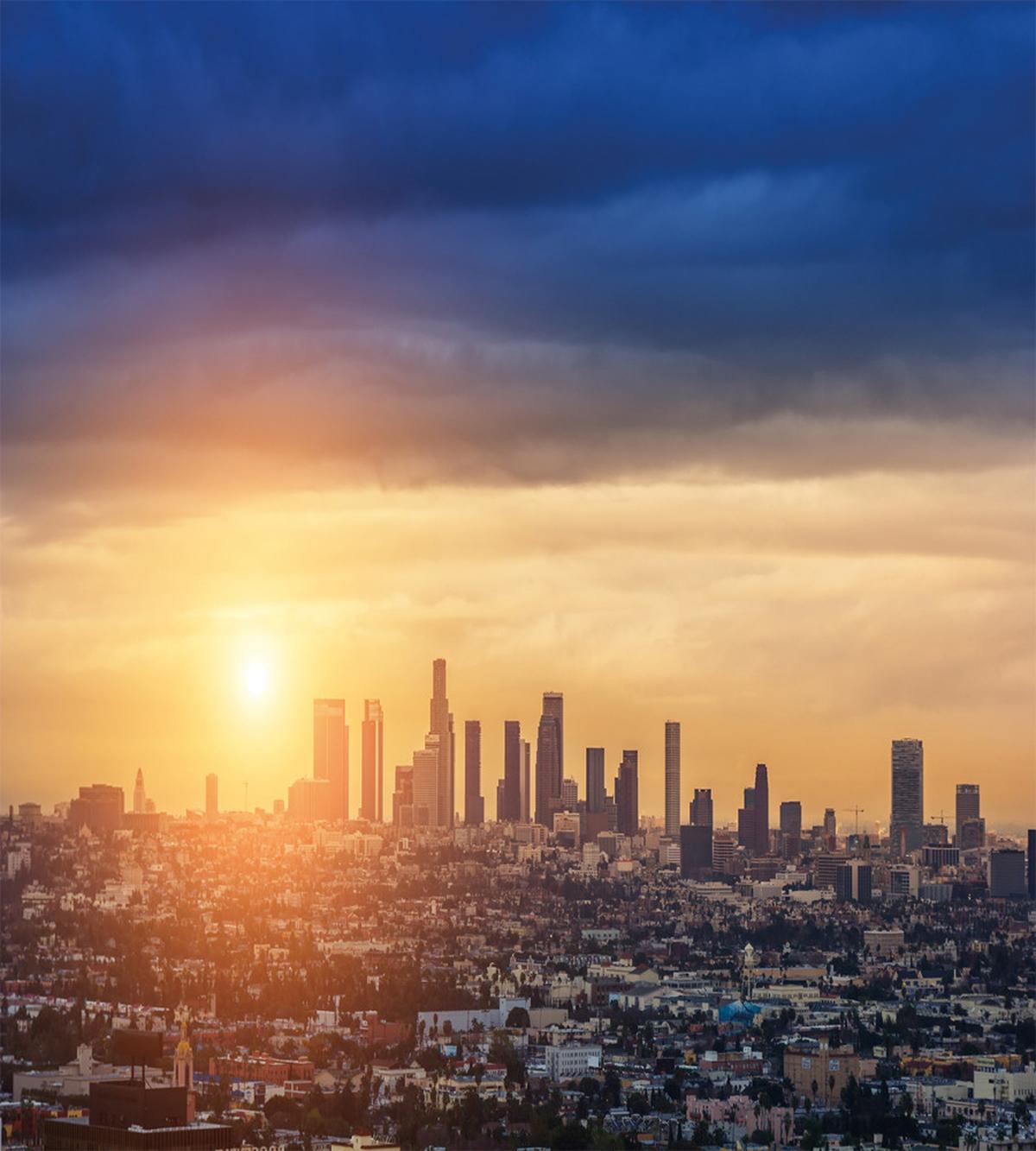 Sunrise at Los Angeles — Pattern